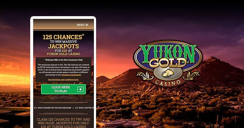 Casino app displayed on an iPhone alongside another iPhone showing various casino games.